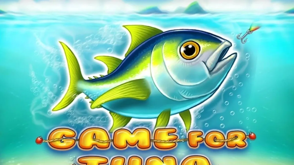 Tampilan visual slot Game for Tuna dengan tema bawah laut